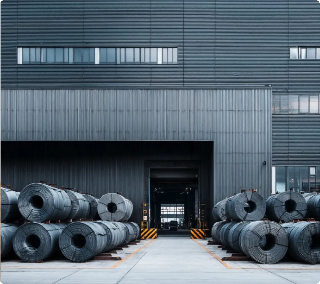 Steel warehouse